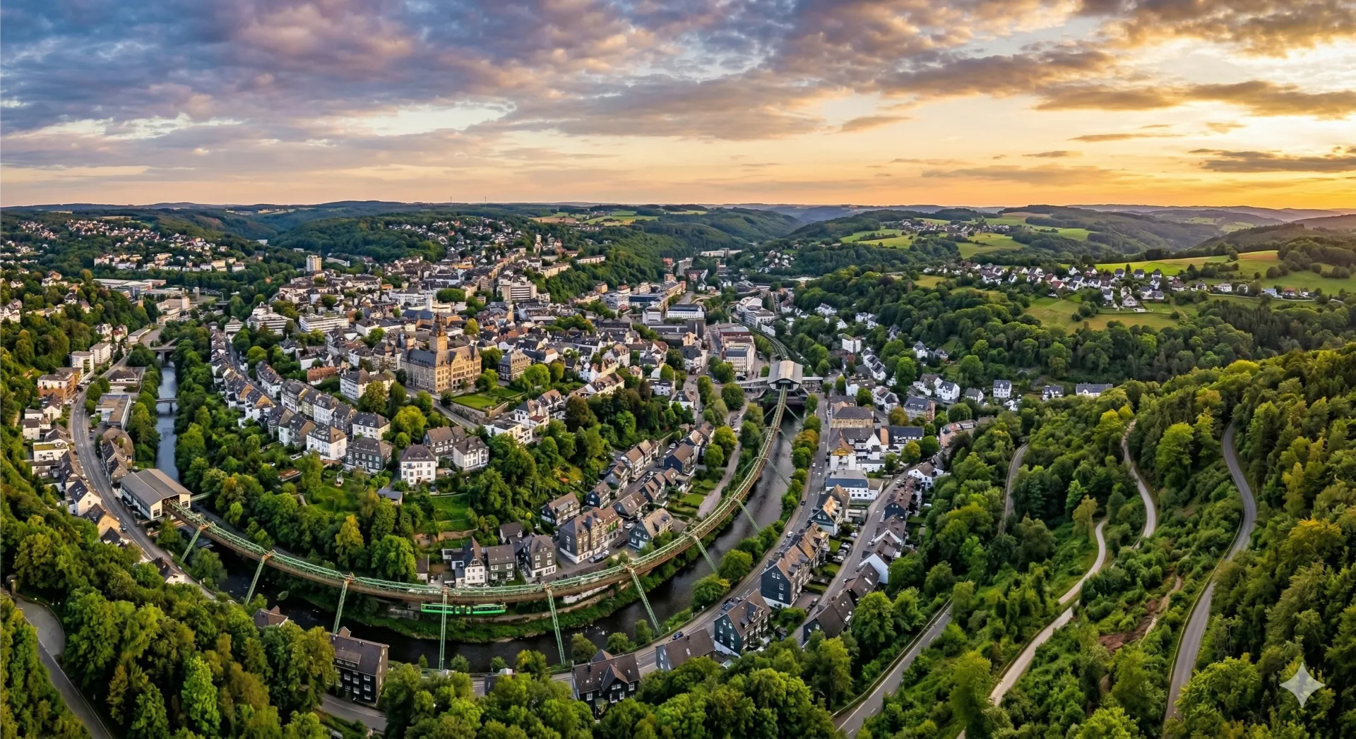 Wuppertal und Umgebung Region